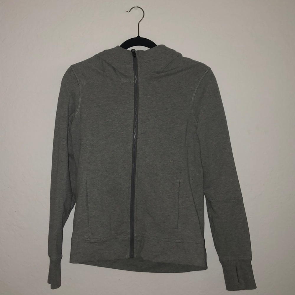 Lululemon zip down cowl neck sweatshirt